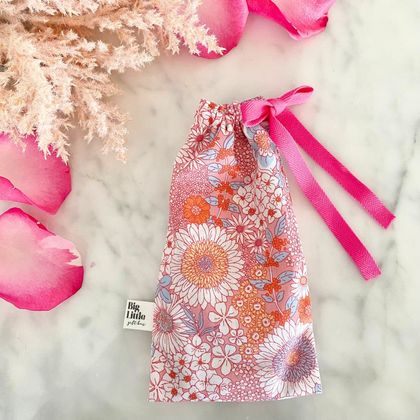 Pink Floral Mini Bag