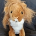 Fur Leo lion  soft toy