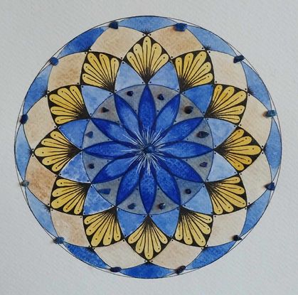 Lapis Lazuli Mandala