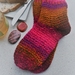 Crochet Lounge Socks - Pink Marmalade