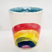 Watercolor Rainbow cup