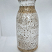 Natural pottery milk bottle vase