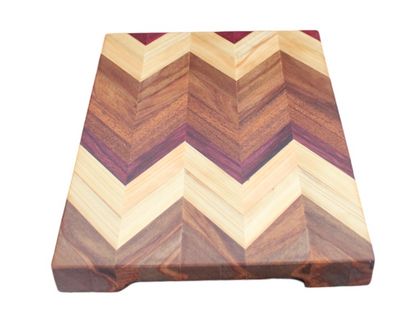 Chevron Pattern Chopping Board