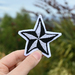 Sailors Star Iron-on Patch