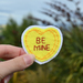 BE MINE Candy Heart Iron-on Patch