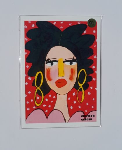 Sassy Sheila Art Print A4