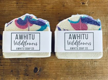 Awhitu Wildflowers - moisturising bar soap