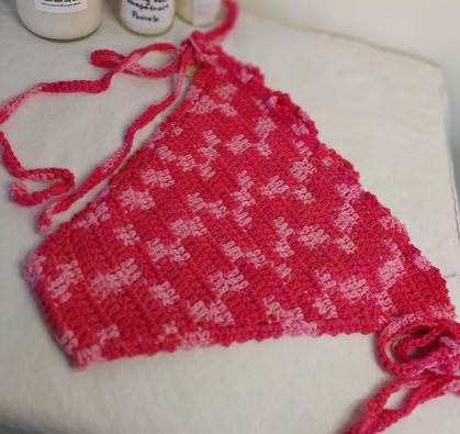 Crochet bikini bottoms M/L