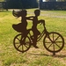 Kids on Bicycle - CorTen Steel