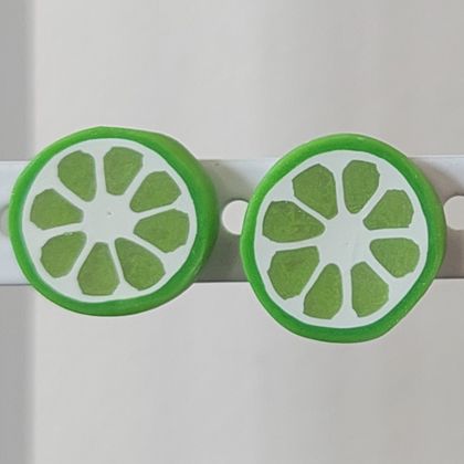 Lime Slice Studs