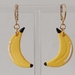 Banana Huggie Earrings