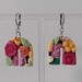 Flower Arch Huggie Earrings