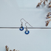 Cute Blue Macramé earrings