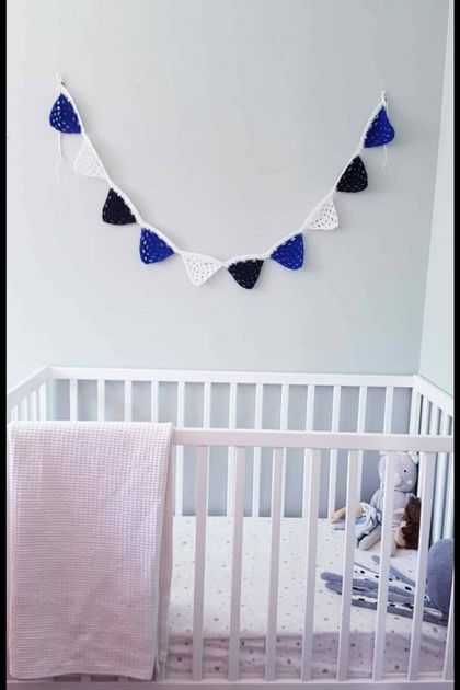 Blue Baby Bunting