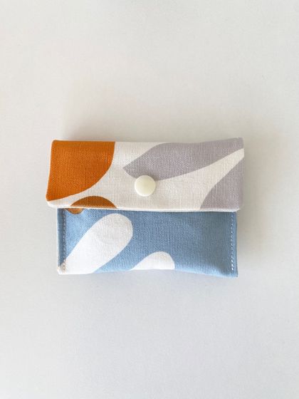 Small Notion Pouch  - Shapes Print