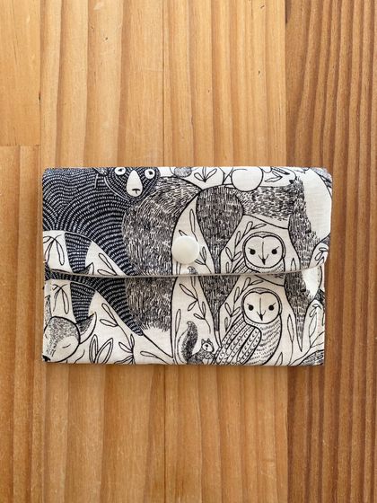 Small Notion Pouch  - Woodland Print