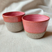 Ceramic Tumbler Mug - Raspberry Pink