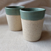 Ceramic Tumbler Mug - Green