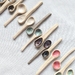 Teeny Tiny Ceramic Spoons - various colour options