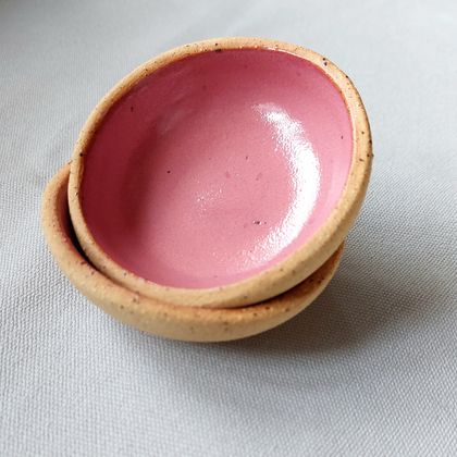 Small Ceramic Bowl - Pink