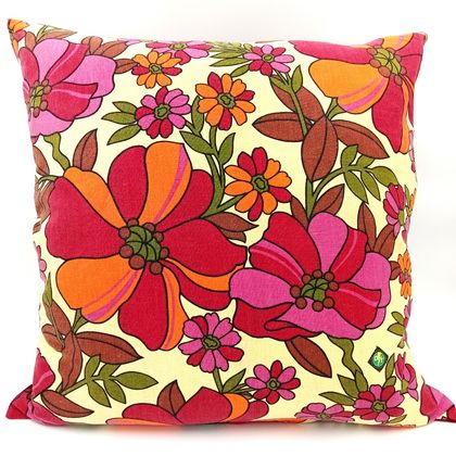 The Joni Mitchell - Sustainably made cushion from upcycled material