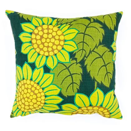 Sunflowers luxury cushion