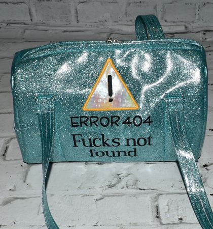Error 404 Blanche Barrel Bag
