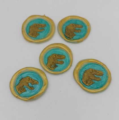 Dinosaur wax seals - 5 