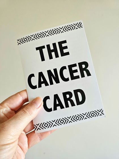 The Cancer Card - a gift for someone undergoing cancer treatment