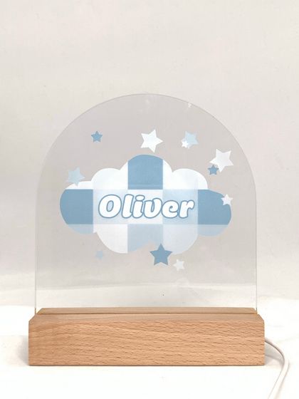 Personalised child's night light