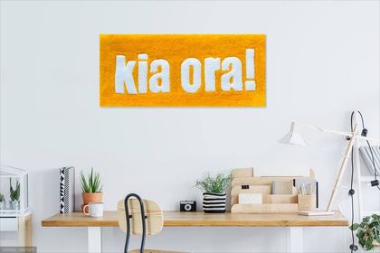 Kia Ora - wall art
