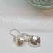 Silver Luna earrings