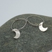 Half Moon hoop earrings 