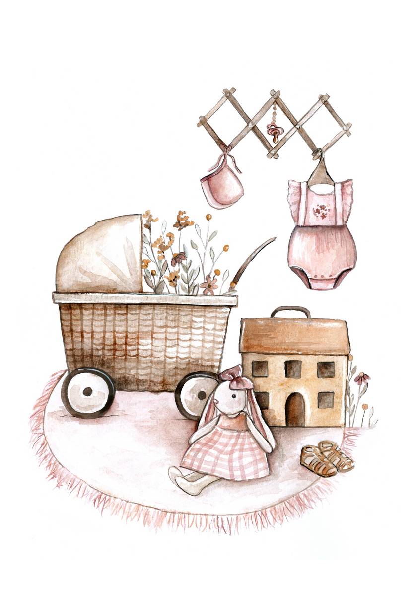 A3 store nursery prints