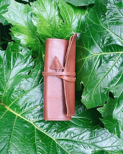 Handcrafted Leather Watch Roll