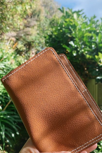 Handcrafted Leather Passport Cover/Wallet - Travel in Style