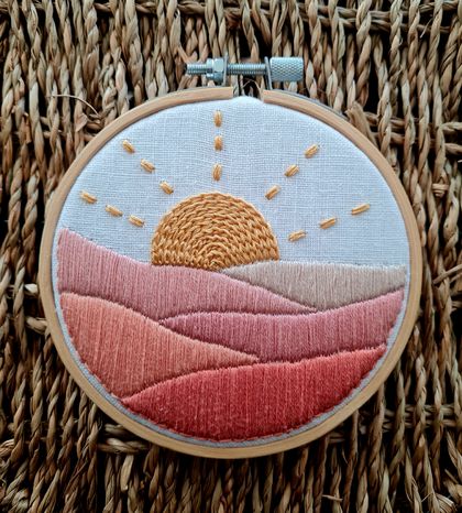 Embroidery Sunrise