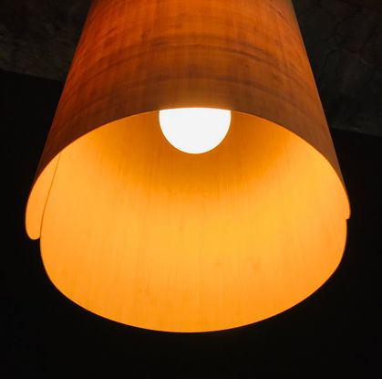 “Kauri” A Pendant or as a Table lamp (Small size)