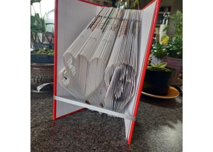 Personalised Book Fold - Unique Anniversary Gift