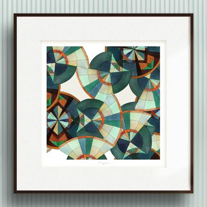 Stained glass limited edition print