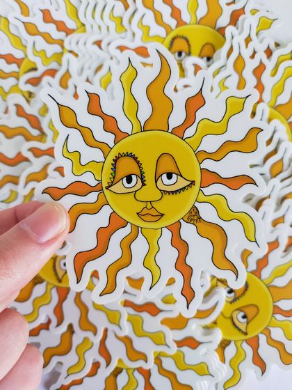 Sunshine Vinyl Sticker