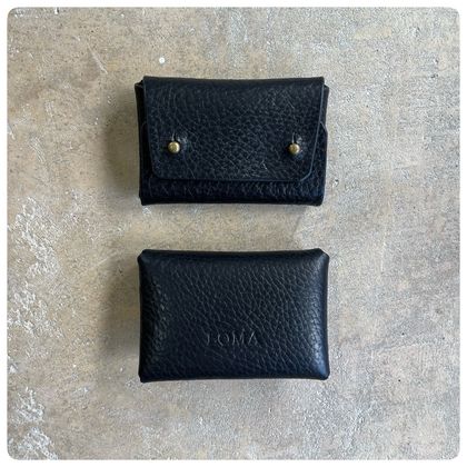 Card/coin pouch - black 