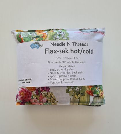 Flax -sak heat /cool (similar to wheat bag)