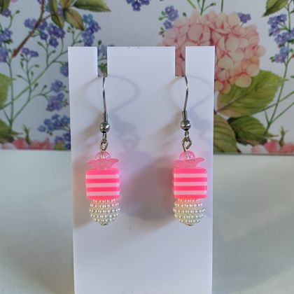 Earrings: Baby Pink All Sorts