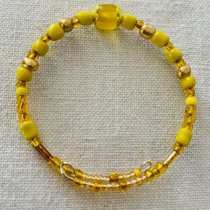 Bracelet: Sunshine Lemon - Hearts & Flowers range