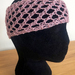 Lace pink headband