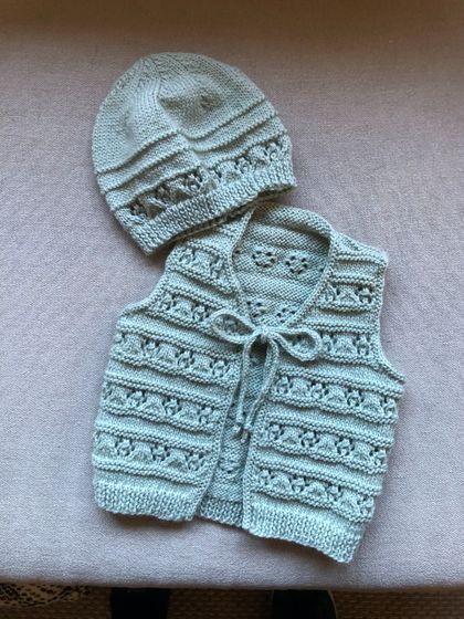 Baby Vest and Hat