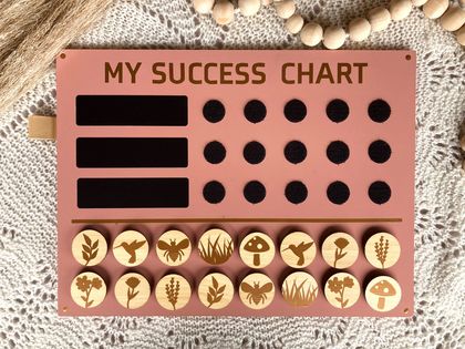 Success Chart - Reusable sticker chart!