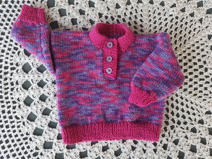 Baby jersey/sweater in wool