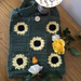 Crochet sunflower bag